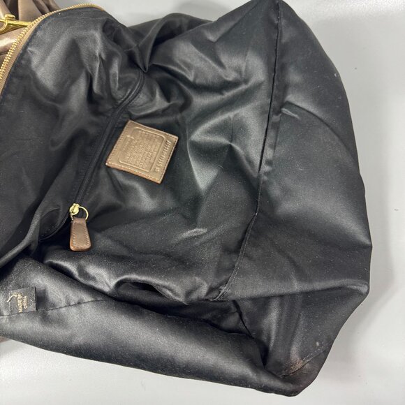 Coach F15447 Ashley Convertible Leather Satchel/ Shoulder Bag,  Pewter Metallic - Picture 12 of 14